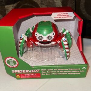 DISNEYPARKS MARVEL EXCLUSIVE- LIGHT UP HOLIDAY SPIDER BOT BRAND NEW IN BOX